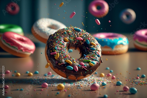 Donuts, Sweet Donuts, Generative AI