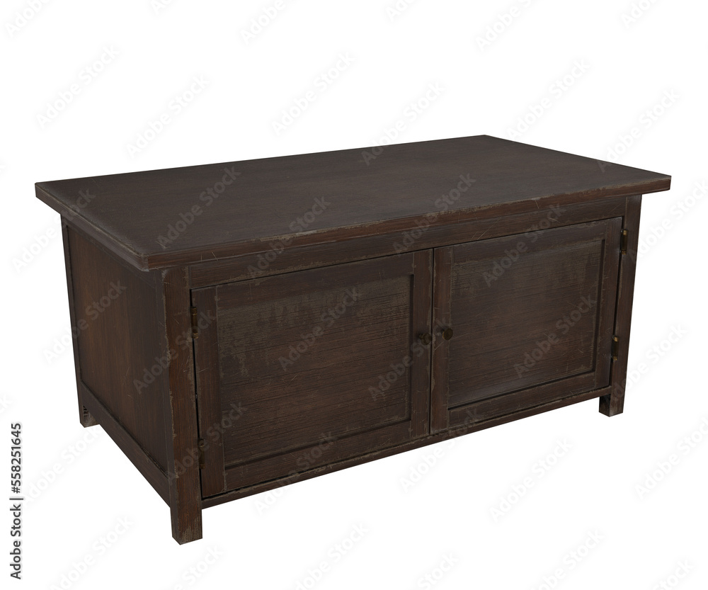 3d rendering antique wooden low cabinet
3d rendering antique wooden low cabinet
