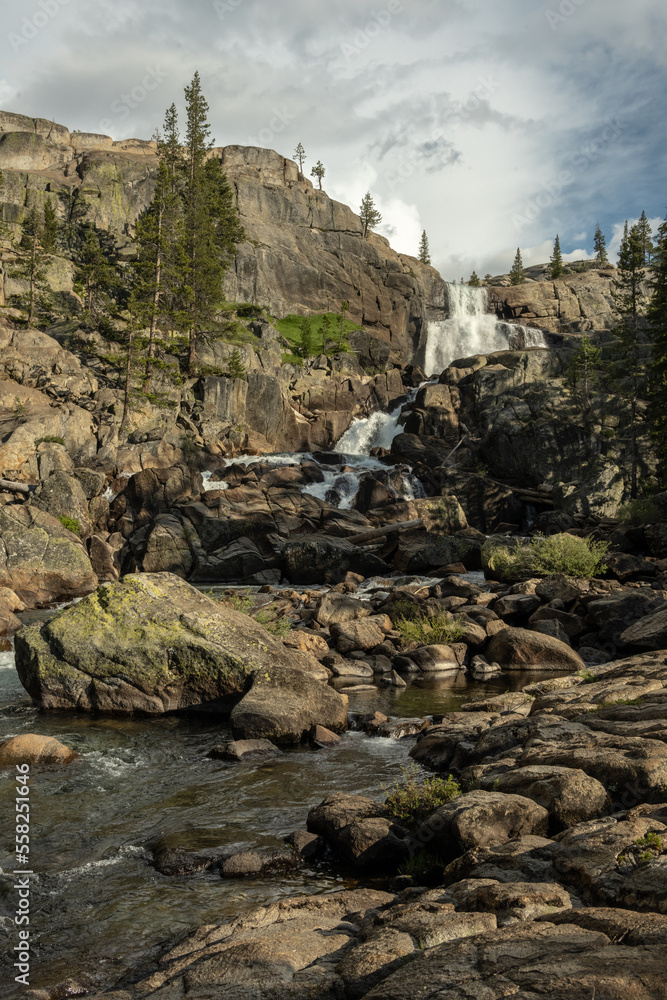 Glen Aulin Falls in the Tuolumne River in Yosemite