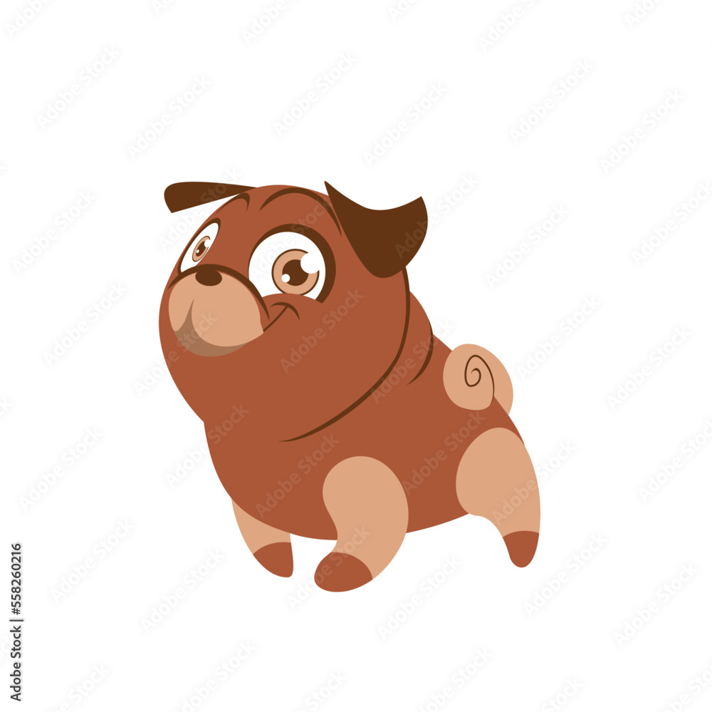 Fototapeta premium Cartoon Dog