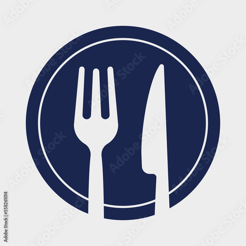 Dinner plate icon