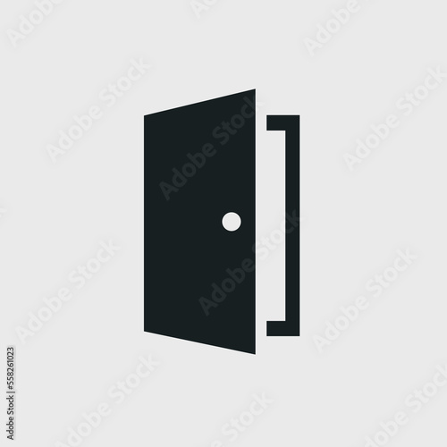 Opened door icon