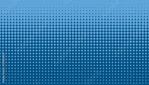 Blue polka dot background