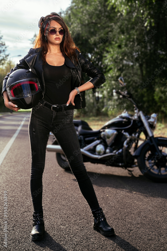Hot female bikers on sale
