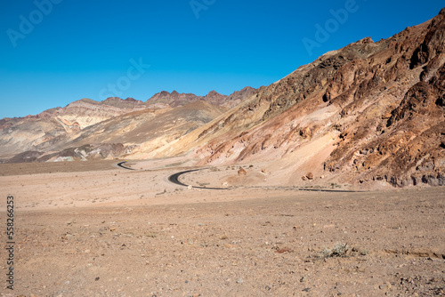 landscape in the desert