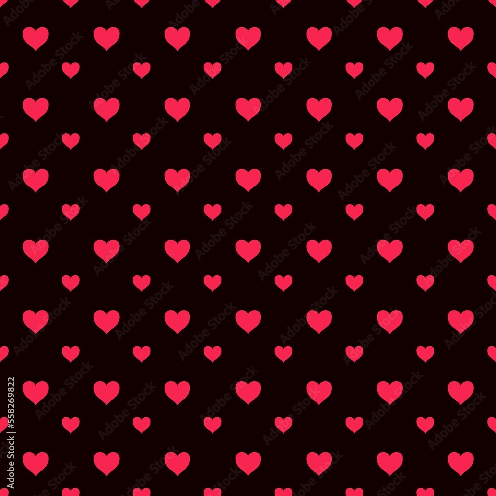 seamless background with hearts seamless background with hearts