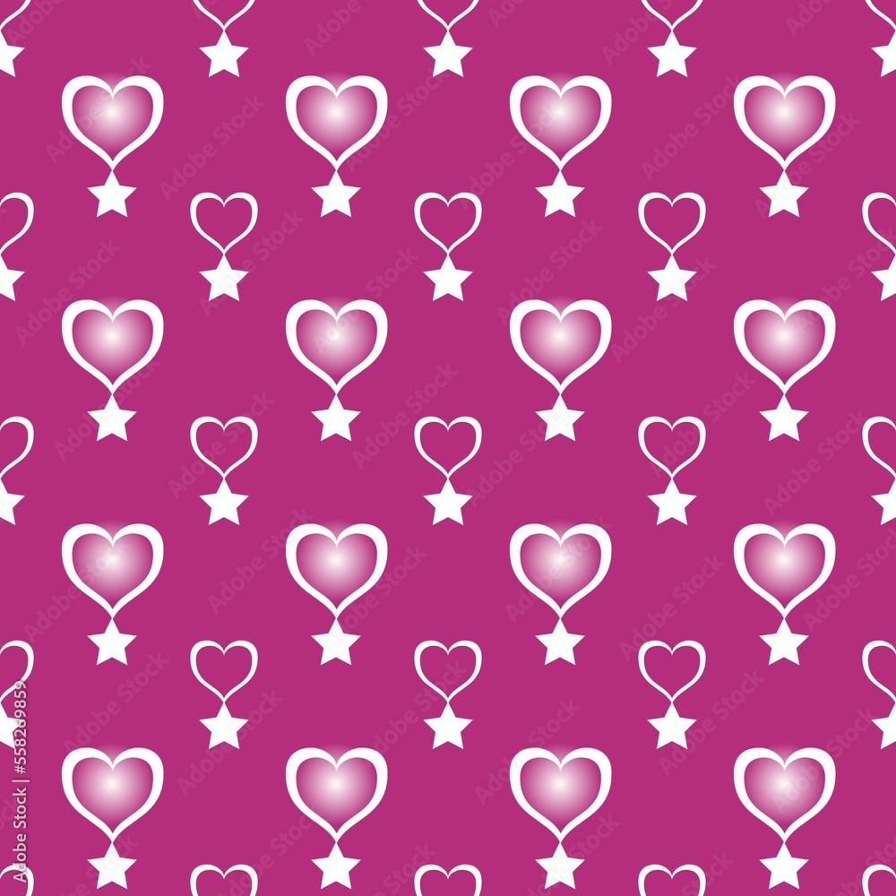 seamless background with hearts seamless background with hearts
