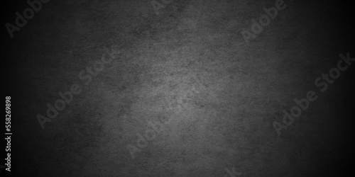 Black texture chalk board and black board background. stone concrete texture grunge backdrop background anthracite panorama. Panorama dark grey black slate background or texture