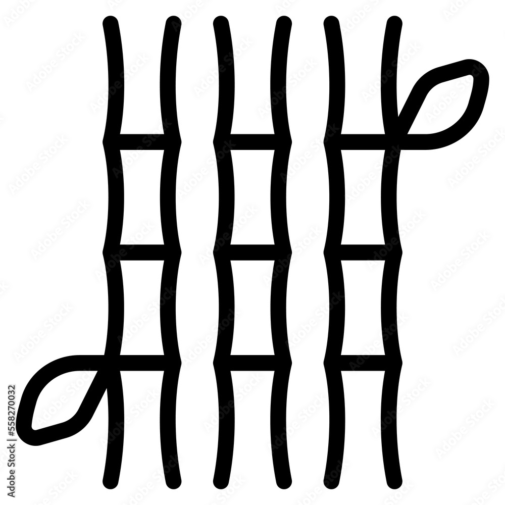 bamboo icon with outline style. Suitable for website design, logo, app and UI. Based on the size of the icon in general, so it can be reduced. bamboo icon with outline style. Suitable for website design, logo, app and UI. Based on the size of the icon in general, so it can be reduced.