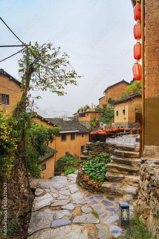 Ancient Villages and Natural Scenery in the Mountainous Areas of Anhui Province, China