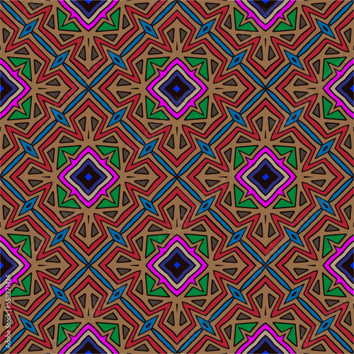 Abstract ethnic rug ornamental seamless pattern.Perfect for fashion, textile design, cute themed fabric, on wall paper, wrapping paper, fabrics and home decor.