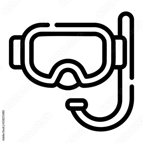 diving line icon