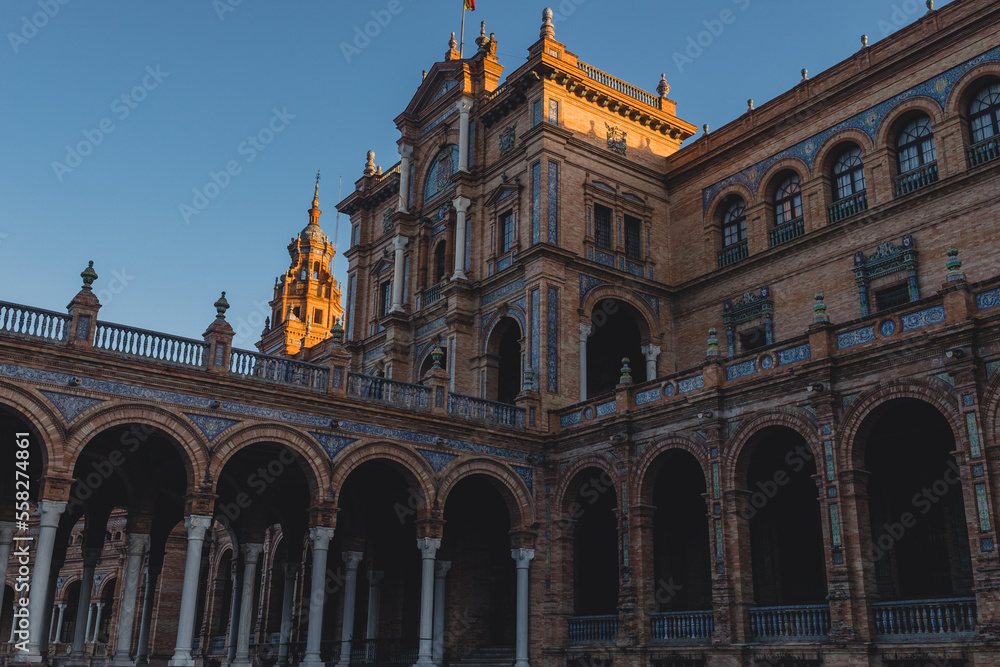 Naklejka premium Plaza de espana, seville