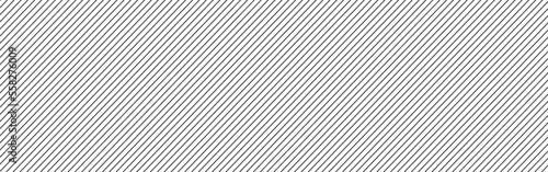 Valokuva Abstract black blend lines with oblique stripe on white background vector illust