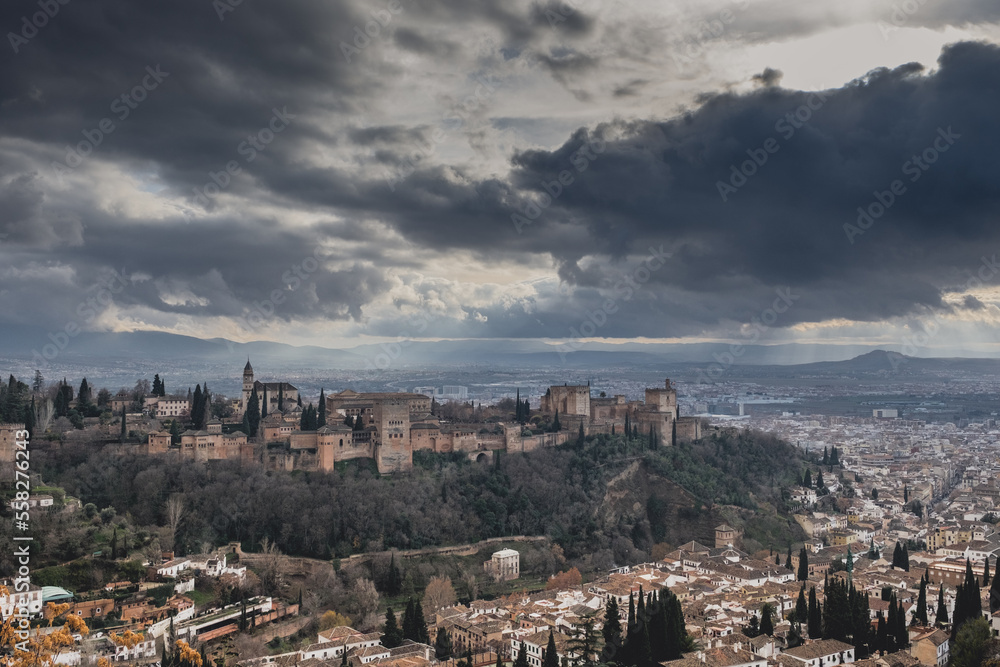 panorama of Granada