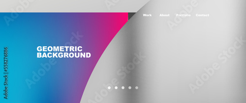 Circles and round elements abstract background design for wallpaper, banner, background, landing page, wall art, invitation, prints