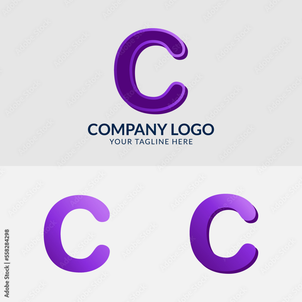 Creative C Letter logo design for corporate identity. Creative C Letter logo design for corporate identity.