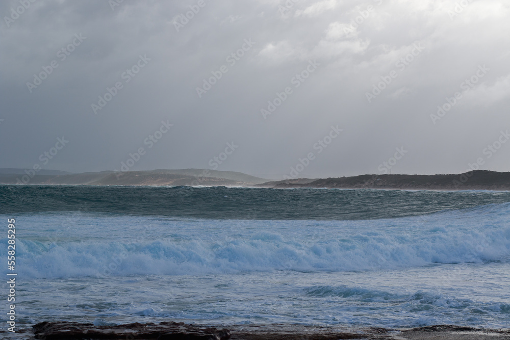 Stormy day outside Kalbarri - western Australia