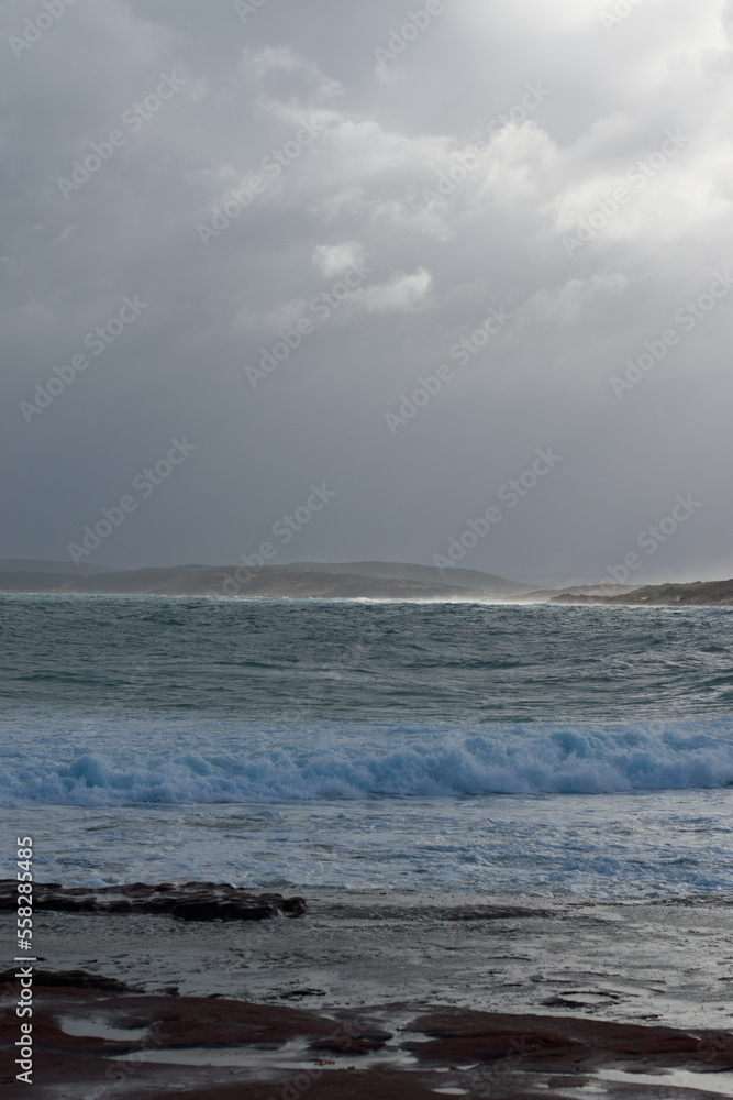Stormy day outside Kalbarri - western Australia