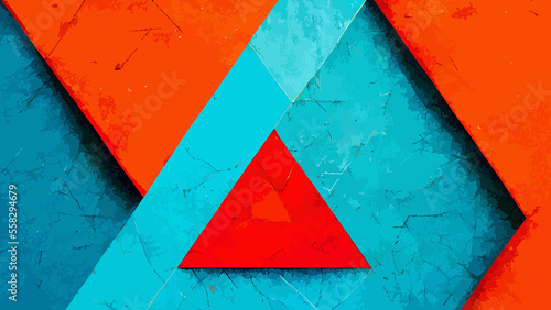 abstract geometric background. colorful geometric illustration.