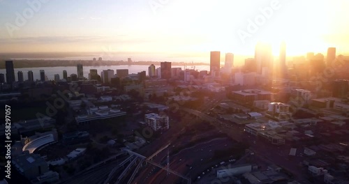 PERTH SUNSET DRONE 4 BY TAYLOR BRANT FILM photo