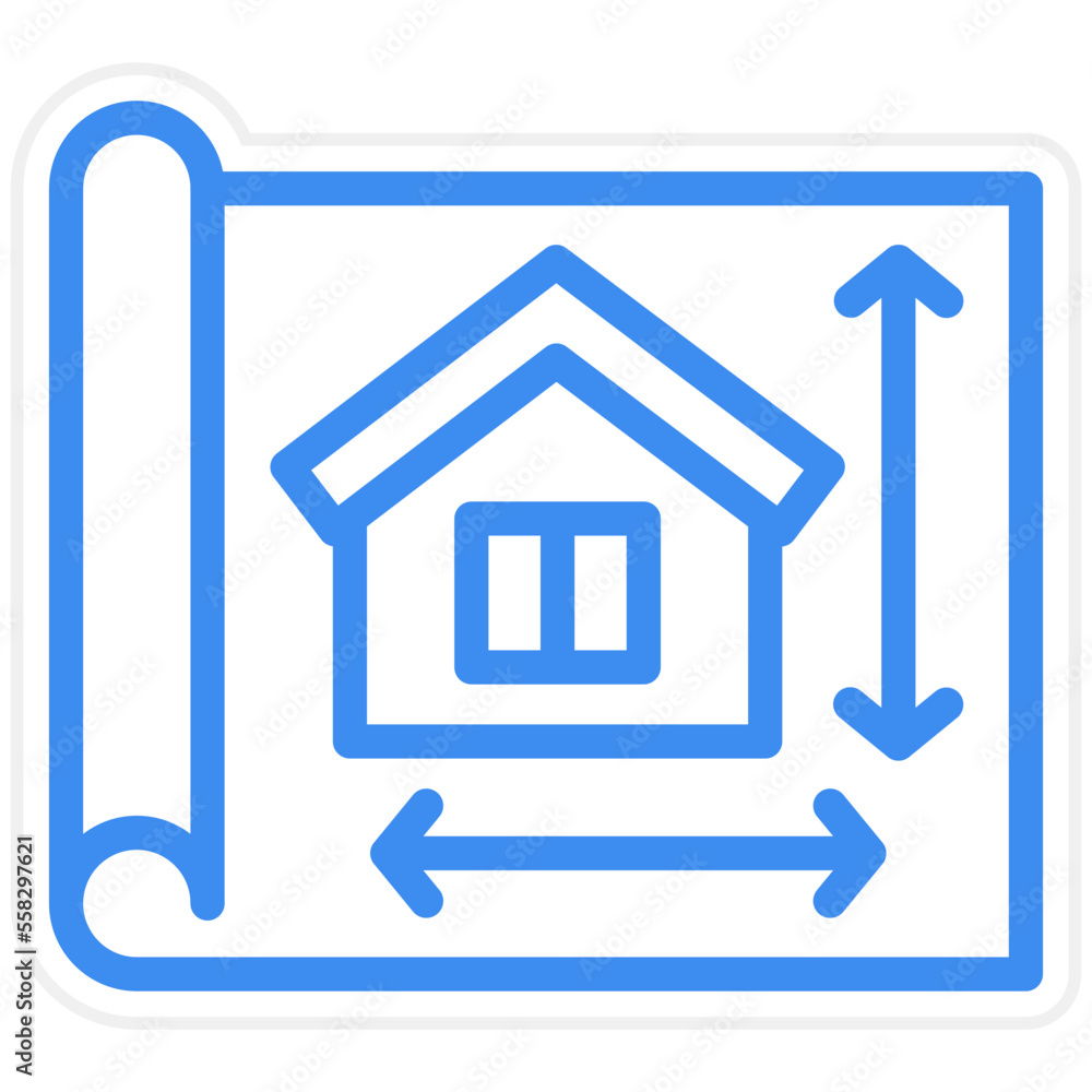 Blueprint Icon Style Blueprint Icon Style