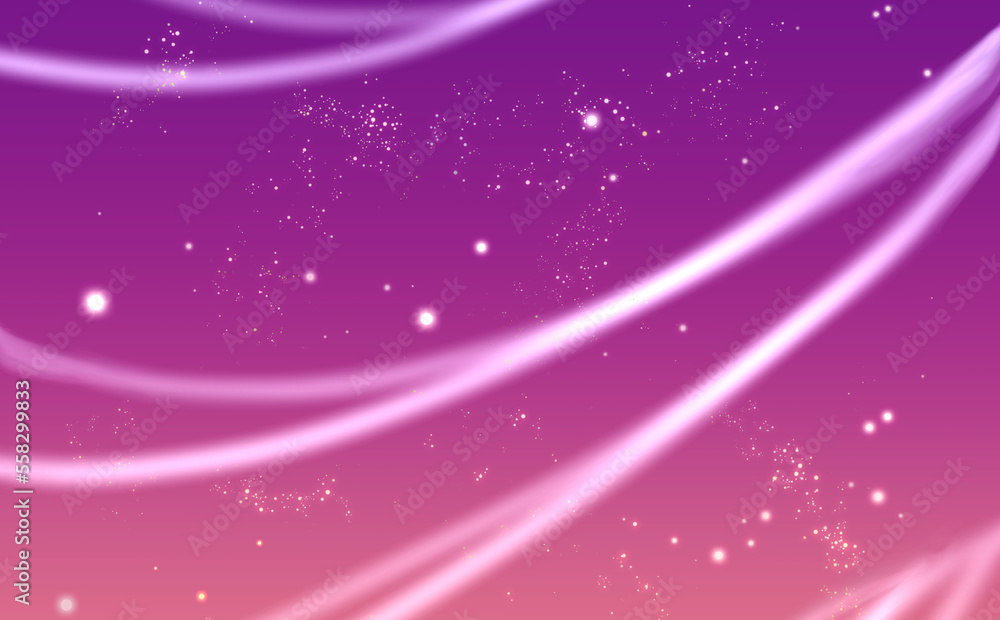 Obraz premium ファンタジーな星空