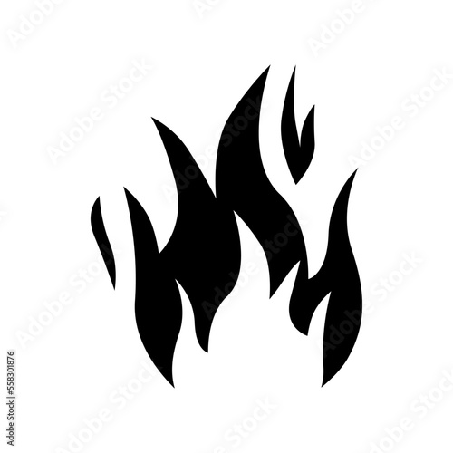 Fire flat icon