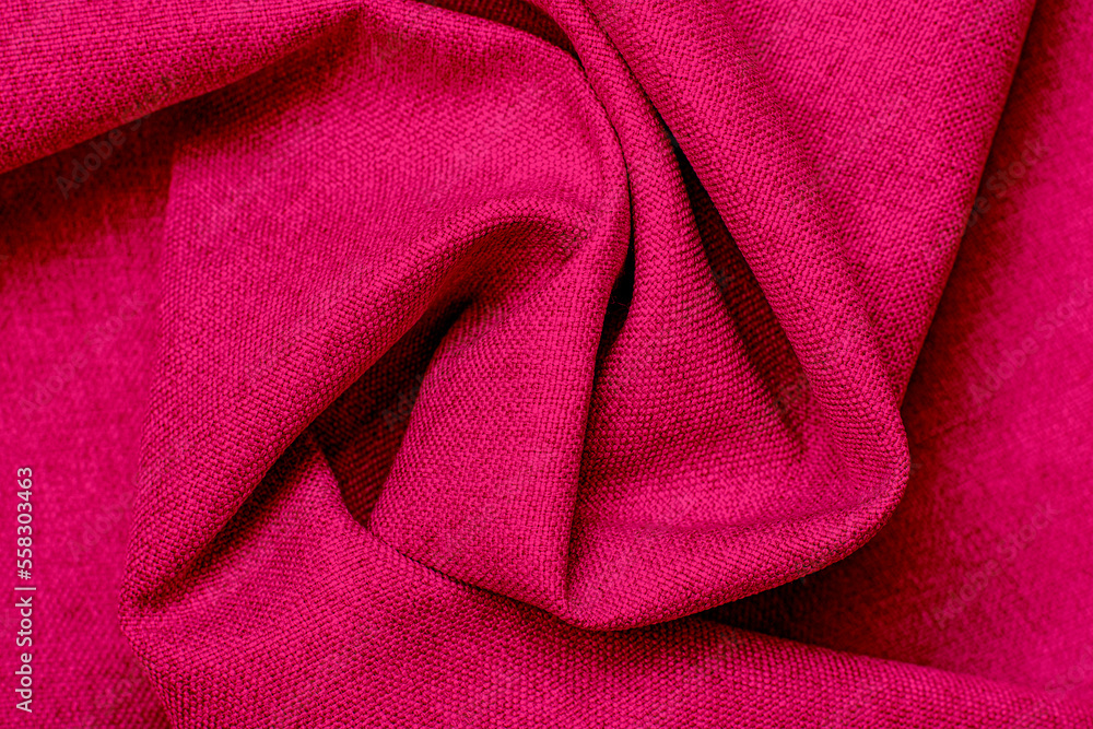 Texture of fabric. Beautiful knitted repeating pattern. Demonstrating Pantone color of the year 2023 viva magenta Texture of fabric. Beautiful knitted repeating pattern. Demonstrating Pantone color of the year 2023 viva magenta