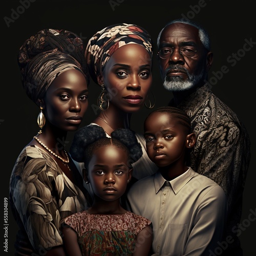 Wallpaper Mural Black history month holiday celebration. Independent Strong black people poster. Confident black person. Ai generated not a real person art. Torontodigital.ca