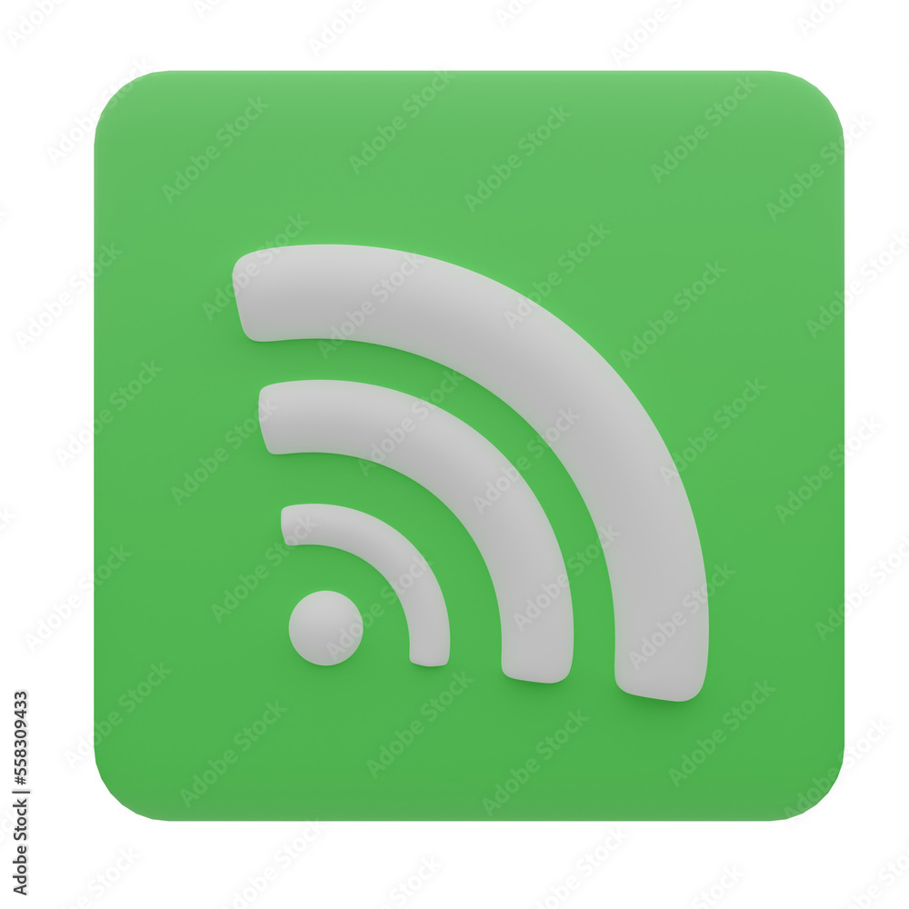 3d icon Wi-Fi 3d icon Wi-Fi