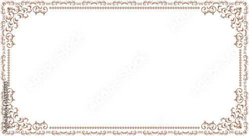 飾り枠　フレーム　クラシック
