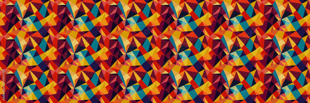 Abstract colorful geometric pattern design Abstract colorful geometric pattern design