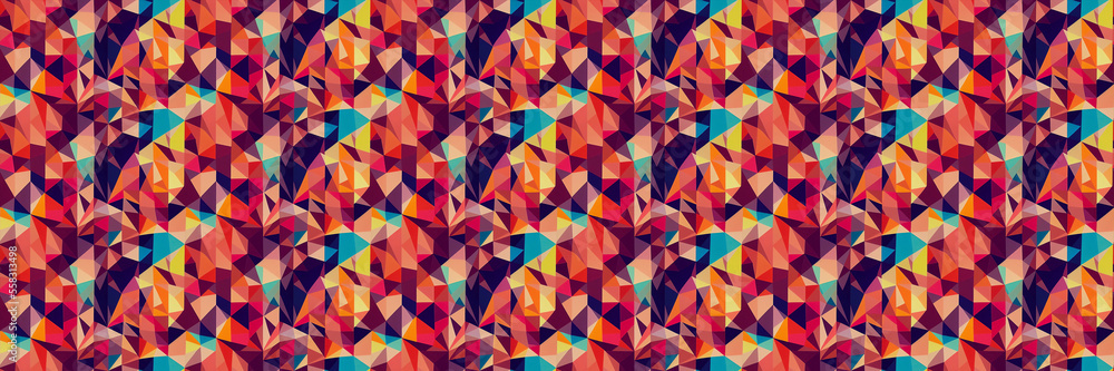 Abstract colorful geometric pattern design Abstract colorful geometric pattern design