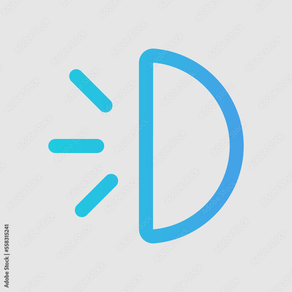 Thirty minutes icon in gradient style, use for website mobile app presentation Thirty minutes icon in gradient style, use for website mobile app presentation