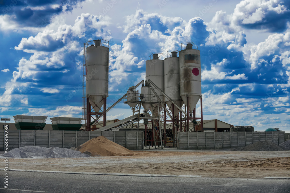 Obraz premium ready mix concrete