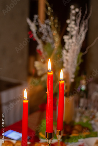 christmas candles