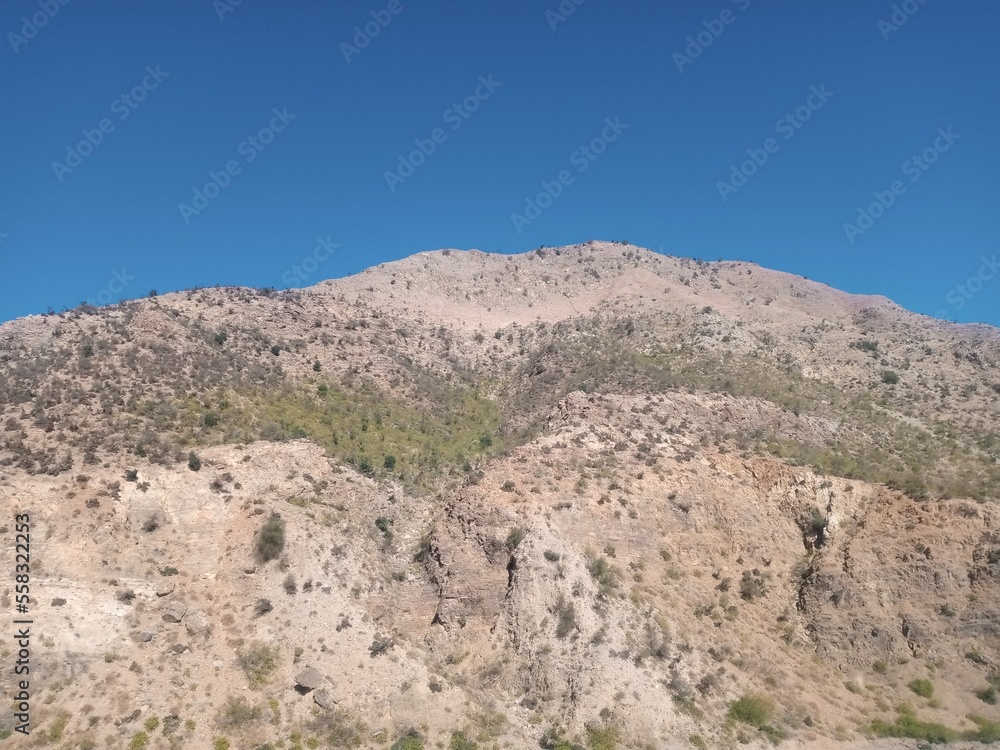 mountains in the desert