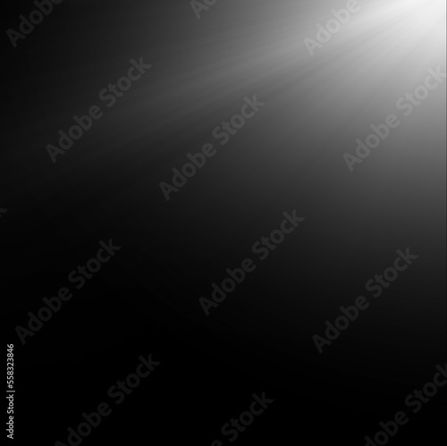 Overlay, flare light transition, effects sunlight, lens flare, light leaks. High-quality stock image of warm sun rays light effects, overlays or white flare isolated on black background for design 