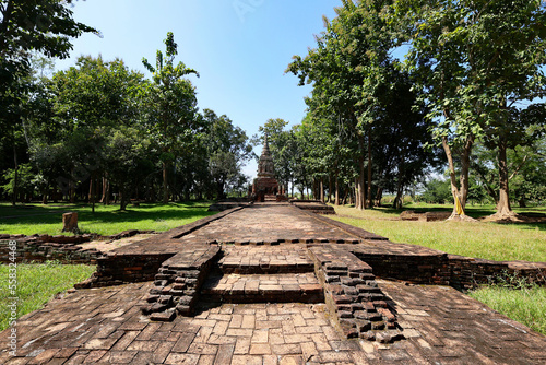 ruins Wat Pa Sak photo