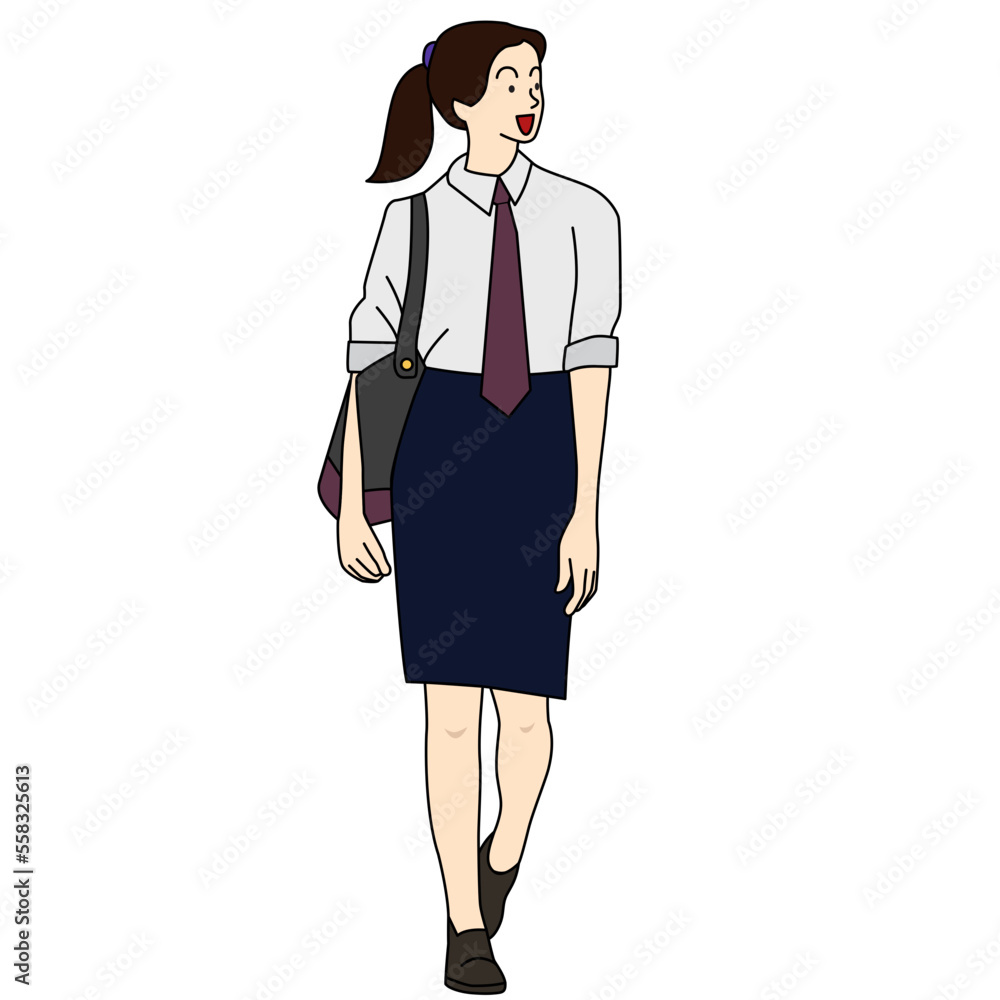 Female Student Character