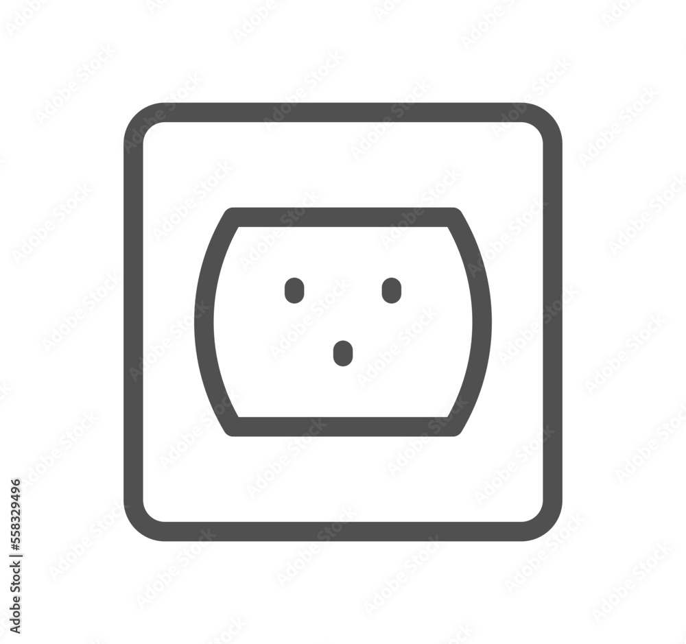 Electric and energy related icon outline and linear vector. Electric and energy related icon outline and linear vector.