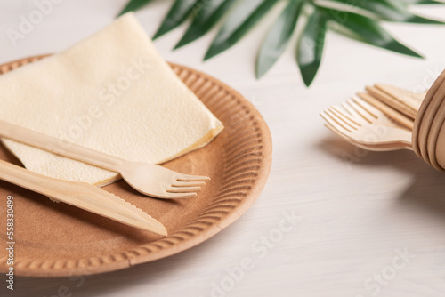 eco friendly disposable kitchenware utensils