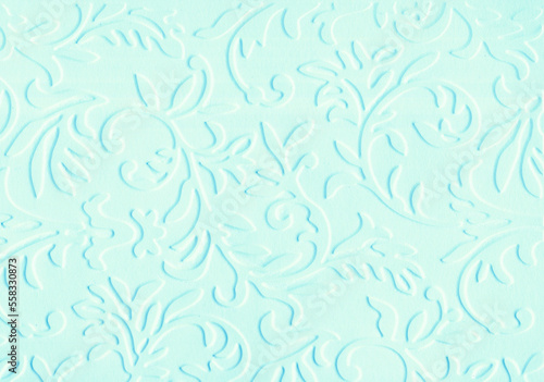 Wallpaper Mural embossed blue background. embossed blue backdrop. background in embossed blue color. Torontodigital.ca