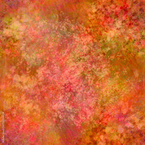 Abstract blurred layered seamless background in warm autumn colors © Olga