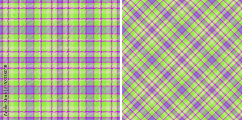 Plaid background fabric. Textile pattern tartan. Check texture vector seamless.