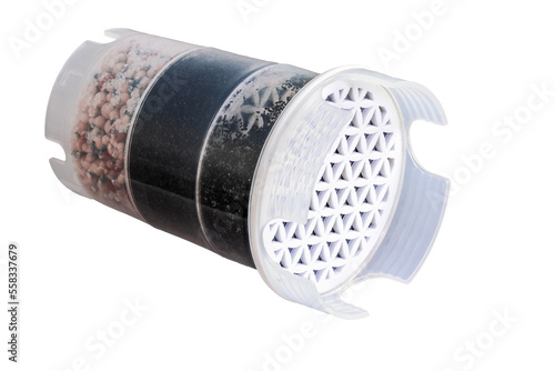 Obraz na płótnie Isolated water purification filter w salonie