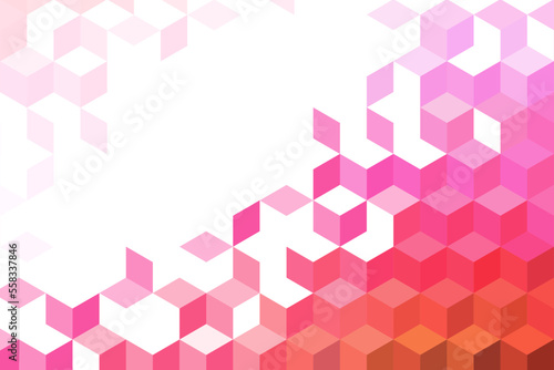 Colorful blocks background with copy space
