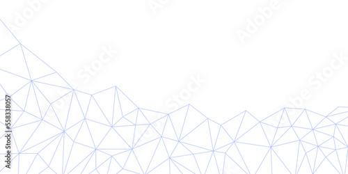 One color background with triangle mesh photo