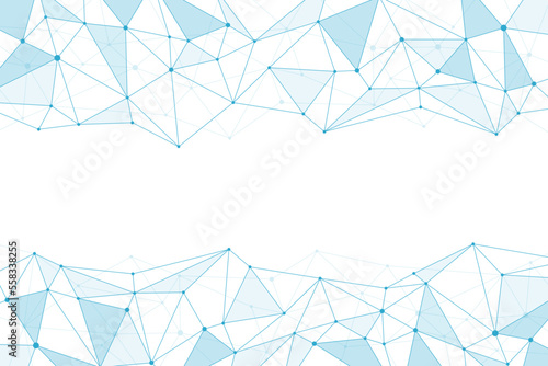 Triangle mesh decorative background with transparencies